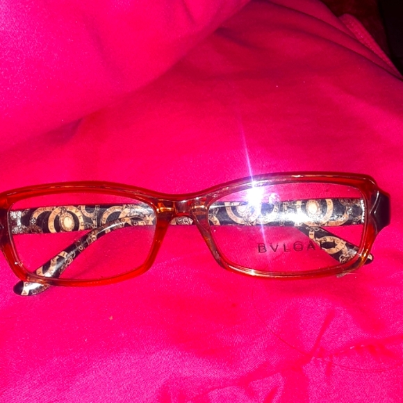 BVLGARI Other - BVLGARI glasses. Frames BVLGARI symbols on a circle jewelry ornament.